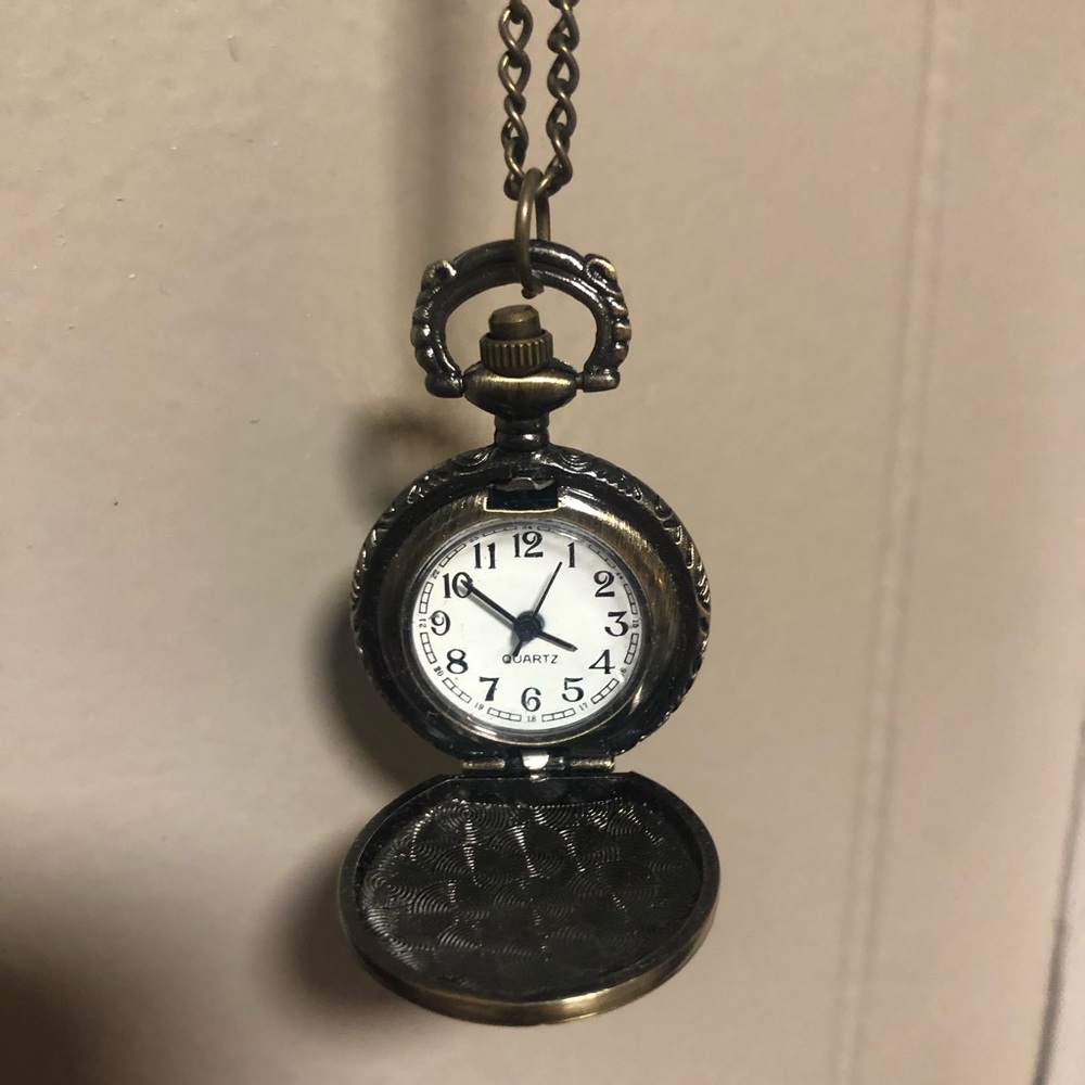 Clock Necklace